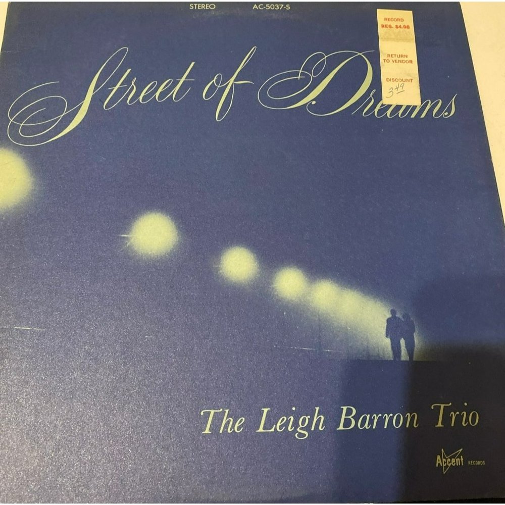 Vintage Vinyl Record Street of Dreams The leigh Barron Trio